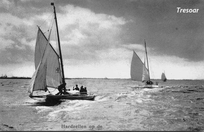 De watersportstad van Friesland